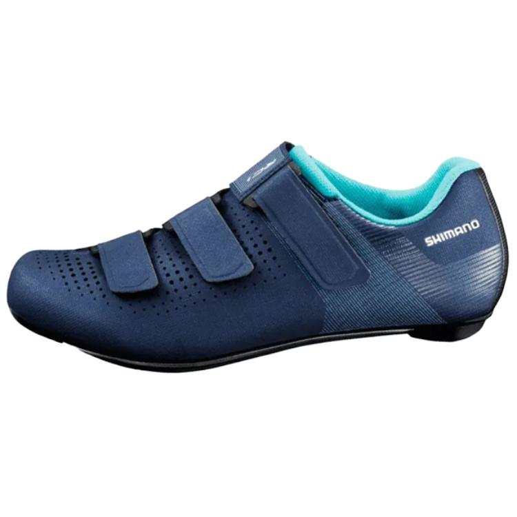 SHIMANO Slip Resistant Abrasion Resistant Low top Cycling Shoes Women's Blue