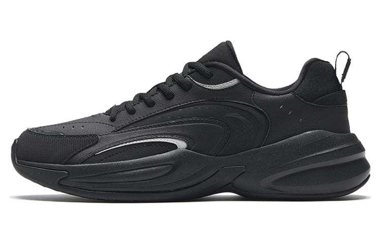 Anta ACE Slip Resistant, Abrasion Resistant, Breathable Low top Chunky Sneakers Men's Black Gray