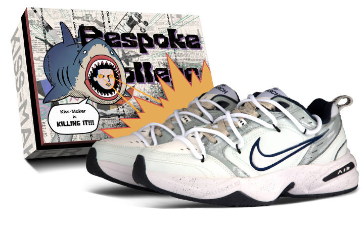 Nike Nike Air Monarch 4 Cushioning Low top Chunky Sneakers Unisex White