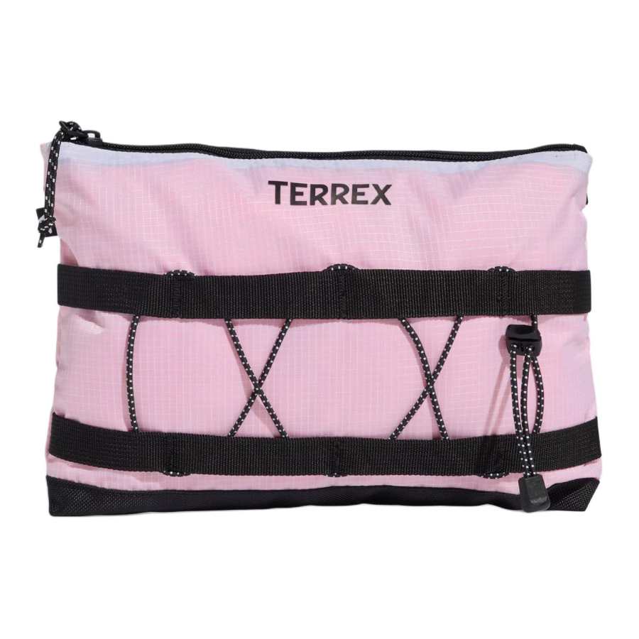 Adidas TERREX Plaid Fabric Crossbody Bags Women's Pink