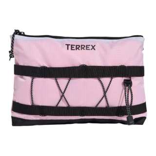Adidas TERREX Plaid Fabric Crossbody Bags Women's Pink