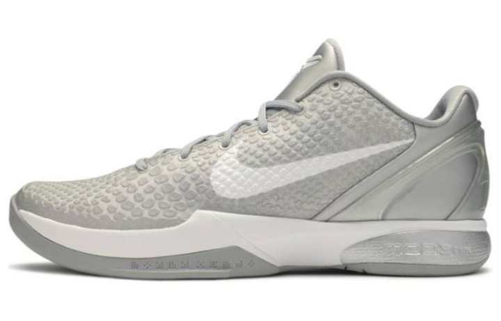Nike Nike Kobe 6 Metallic Silver Metallic Silver White