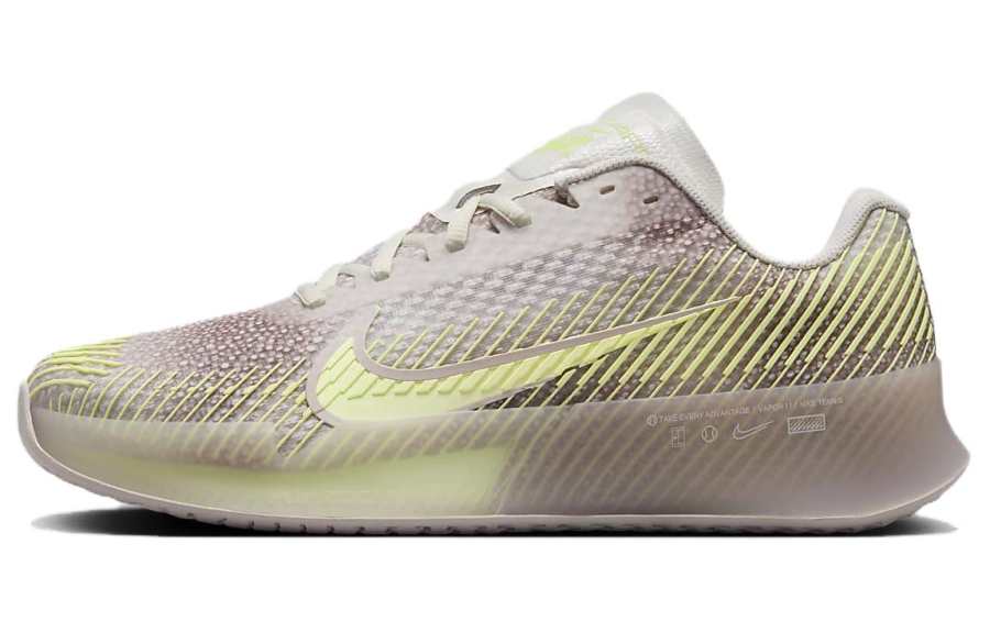 Nike Nike Court Air Zoom Vapor 11 Premium Hc Phantom Platinum Violet Barely Volt Women's