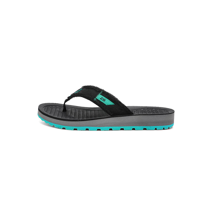 ZVA Quiet Abrasion Resistant Slip Resistant Quiet Abrasion Resistant Slip Resistant Flip Flops Men's Night Blue
