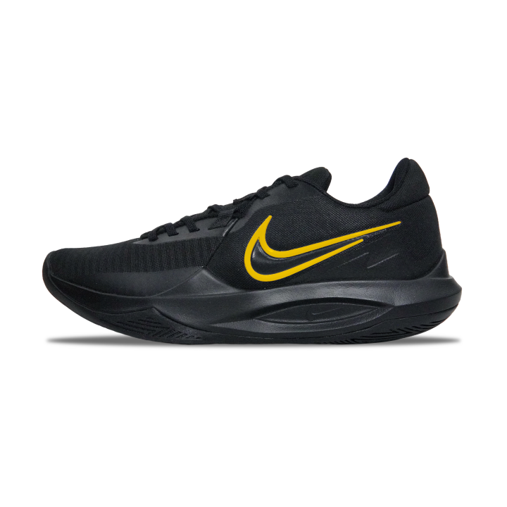 Nike Nike Precision 6 Slip Resistant Abrasion Resistant Low top Basketball Shoes Men's Black