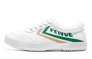 FEIYUE Wear-resistant And Lightweight Low-top Canvas Shoes Unisex White Yellow Green