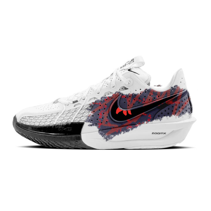 Nike Nike G.T. Cut 3 Heart Abyss Dark Shadow Cushioning Abrasion Resistant Support Low top Basketball Shoes Unisex Black