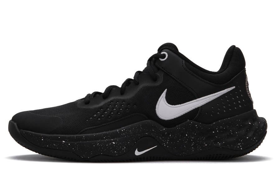 Nike Nike Fly By Mid 3 Black Warrior Mid top Basketball Shoes Men's Black White