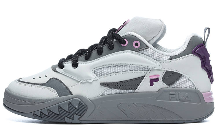 FILA FUSION Desperado Vintage Basketball Shoes 'White Grey Purple' Women's