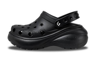 GOTO Floral Clogs Women's Night Black