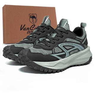 VanCamel Breathable Low top Mountaineering Shoes Men's