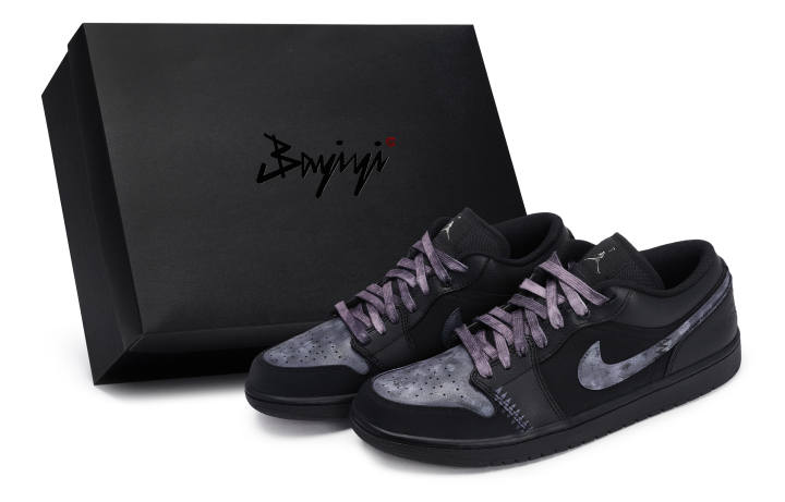 Jordan Jordan Air Jordan 1 811 Manufacturing, Ruined Immersion, Special Shoe Box Abrasion Resistant Slip Resistant