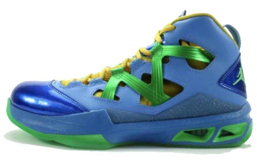 Jordan Jordan Melo M9 Abrasion Resistant Breathable High top Basketball Shoes Unisex Blue