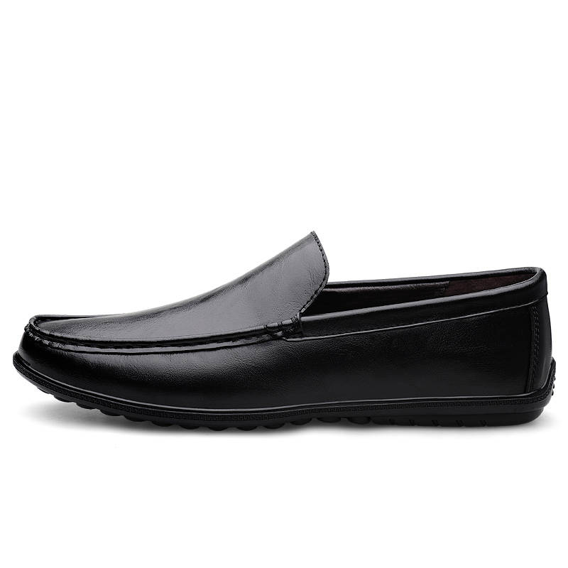 PAIBLOKS Cow Split Leather Men's Casual Shoes Men's