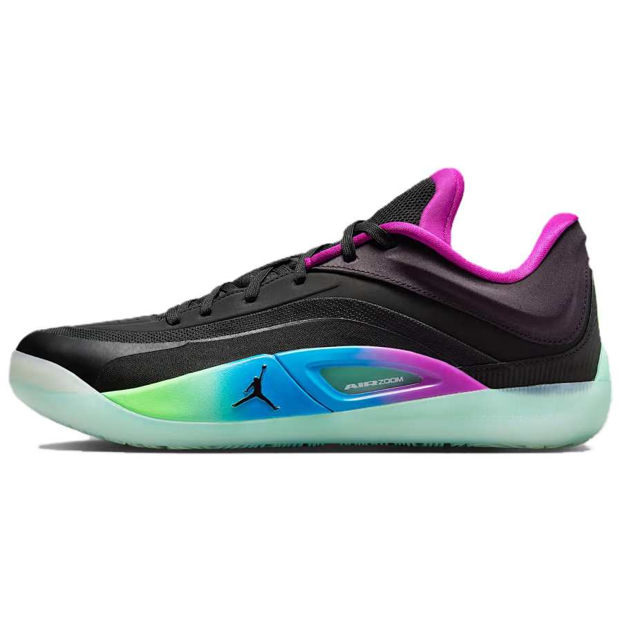 Jordan Jordan Zion 4 Fashion Trend Abrasion Resistant Abrasion Resistant Low top Basketball Shoes Unisex Black
