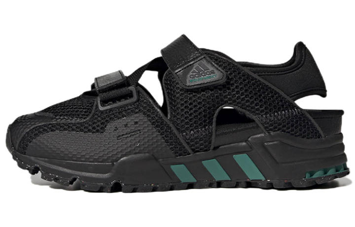 Adidas Adidas EQT93 Sandal 'Core Black Green'