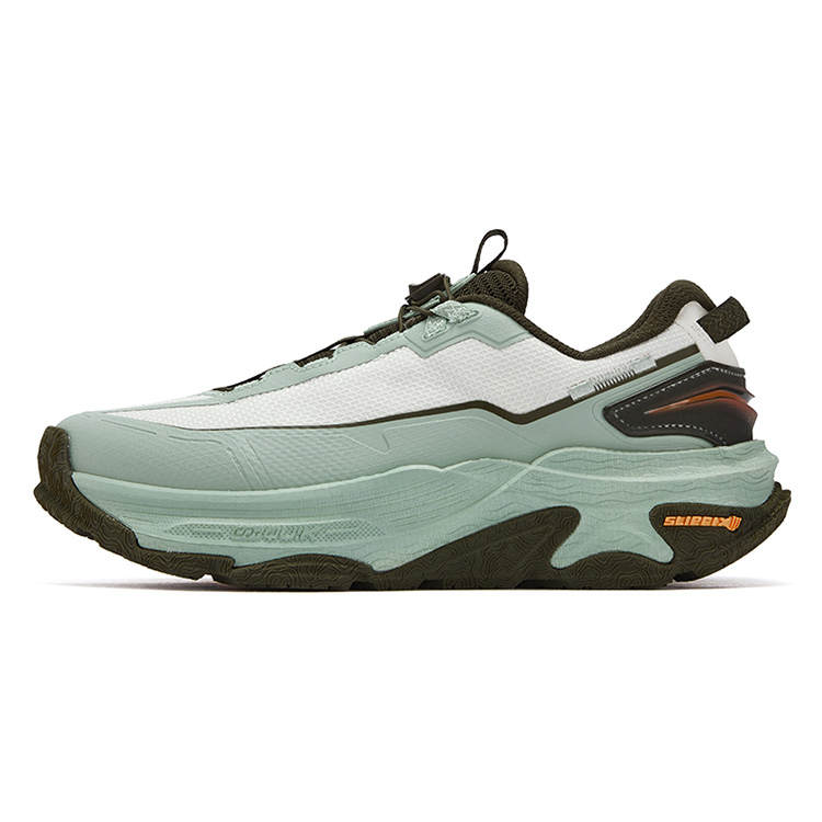361° Boundless Cushioning Slip Resistant Abrasion Resistant Low top Hiking Shoes Men's White Green