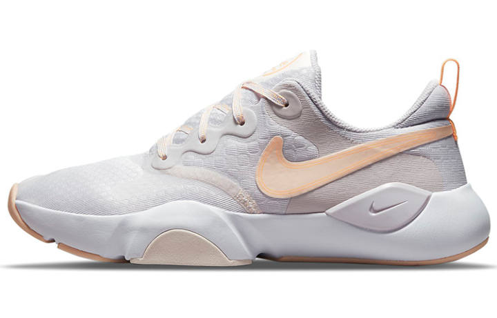 Nike Nike SpeedRep Cushioning Slip Resistant Abrasion Resistant Breathable Low top Training Shoes Women's Light Orange