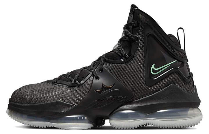 Nike Nike LeBron 19 Black Anthracite Green Glow