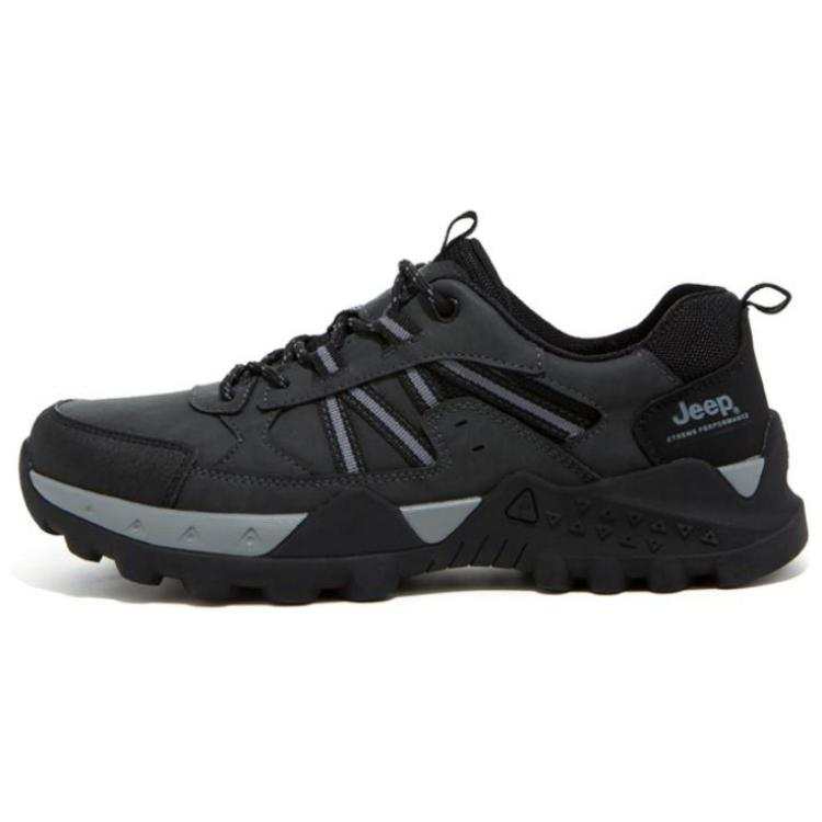 Jeep Abrasion Resistant Low top Hiking Shoes Men's Black
