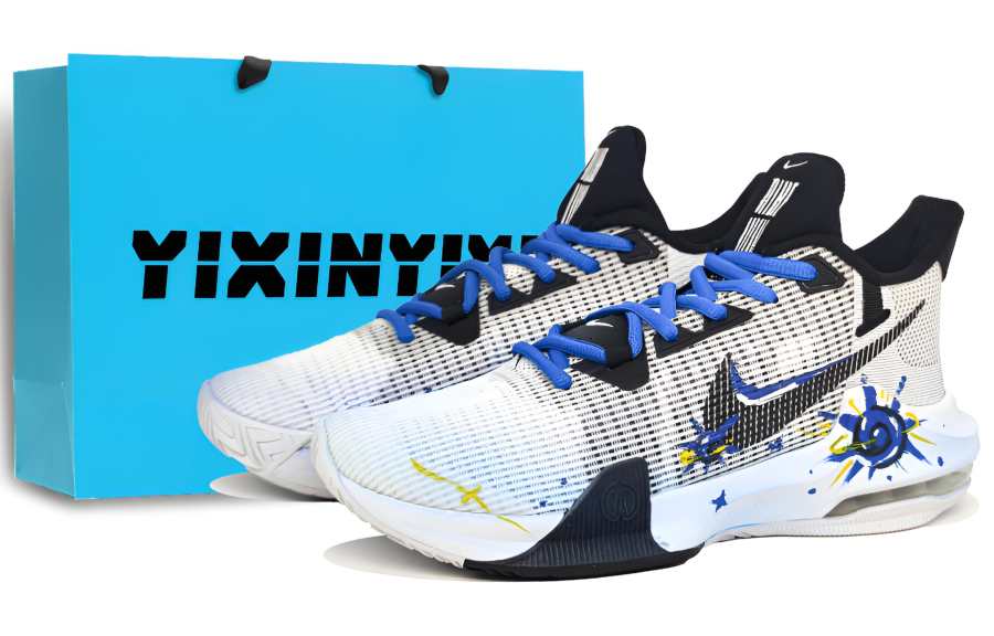 Nike Nike Air Max Impact 3 Slip Resistant Abrasion Resistant Low top Basketball Shoes Men's Starry Night Blue