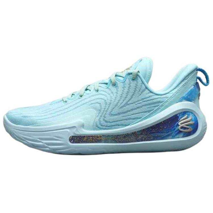 Under Armour Curry 12 Comfortable Low top Basketball Shoes Men's Blue
