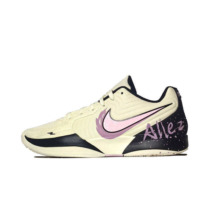 Nike Nike Ja Morant 2 Cushioning Abrasion Resistant Low top Basketball Shoes Men's White