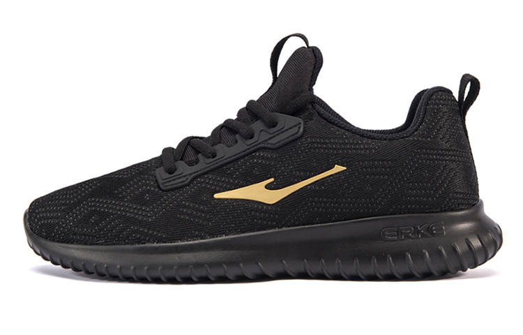 Erke Fabric Fleece lined Slip Resistant, Abrasion Resistant, Lightweight, Thermal Low top Comprehensive Training Shoes