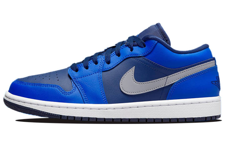 Jordan Jordan Air Jordan 1 Low Leather Cushioning Slip Resistant Abrasion Resistant