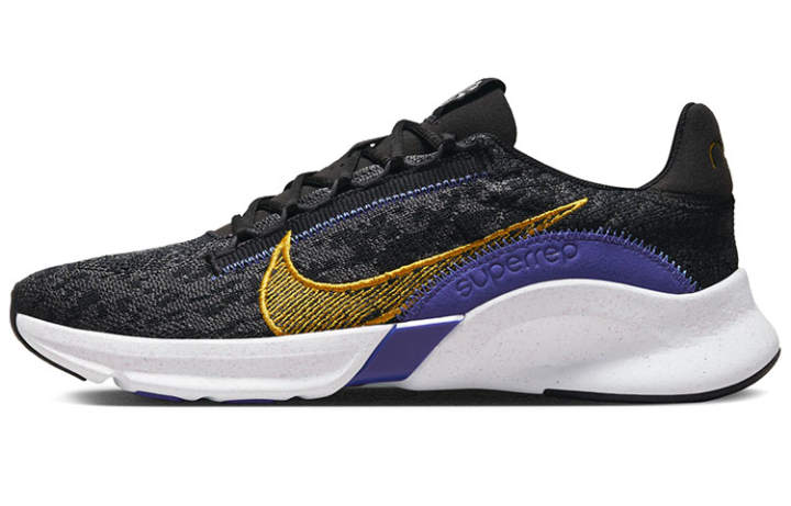Nike Nike SuperRep Go 3 Next Nature Flyknit 'Black Yellow Ochre' Women's