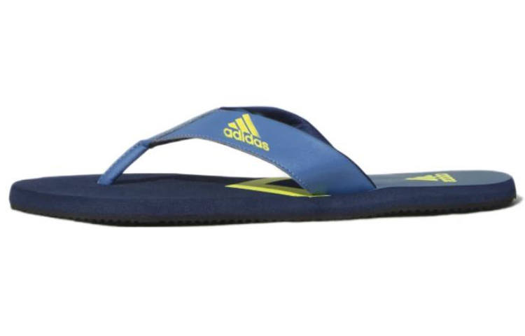 Adidas Adidas Eezay Rubber Sole Slip Resistant Slide Slippers Men's Blue