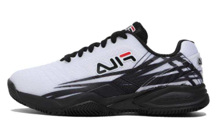 FILA Axilus 2 Slip Resistant Abrasion Resistant Low top Tennis Shoes Unisex Gray Black