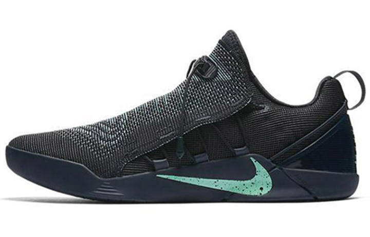 Nike Nike Kobe AD Nxt Mambacurial Kobe Patchwork Cushioning Support Low top Performance Basketball Shoes Men's Lake Blue