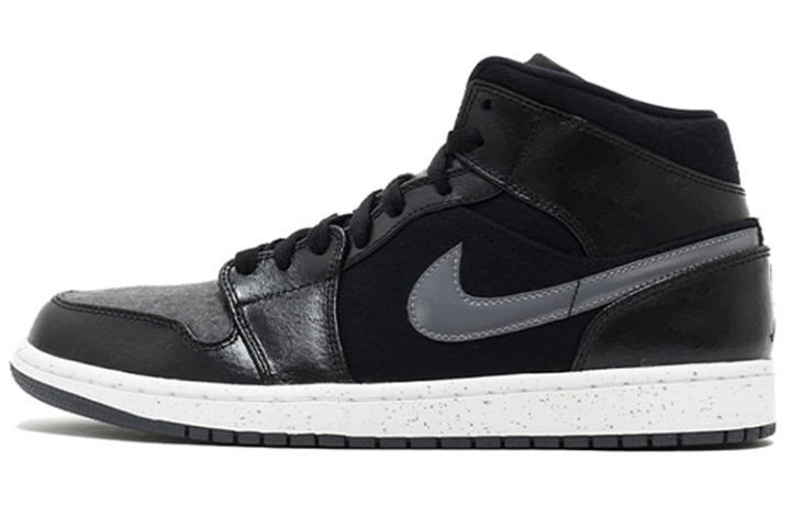 Jordan Jordan 1 Mid Premium Winterized Black Grey