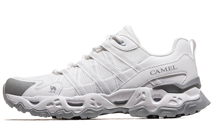 CAMEL CAMEL Mesh, Textile Cushioning Breathable Low top Mountaineering Shoes Men's