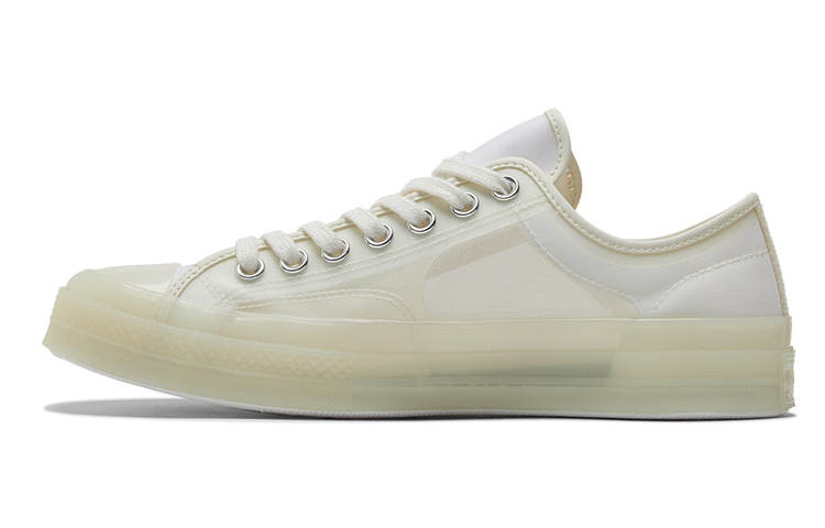 Converse Chuck 70 Abrasion Resistant Low top Canvas Shoes Unisex White
