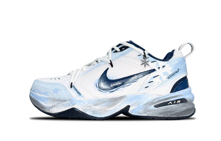 Nike Nike Air Monarch 4 Low top Chunky Sneakers Unisex Blue White
