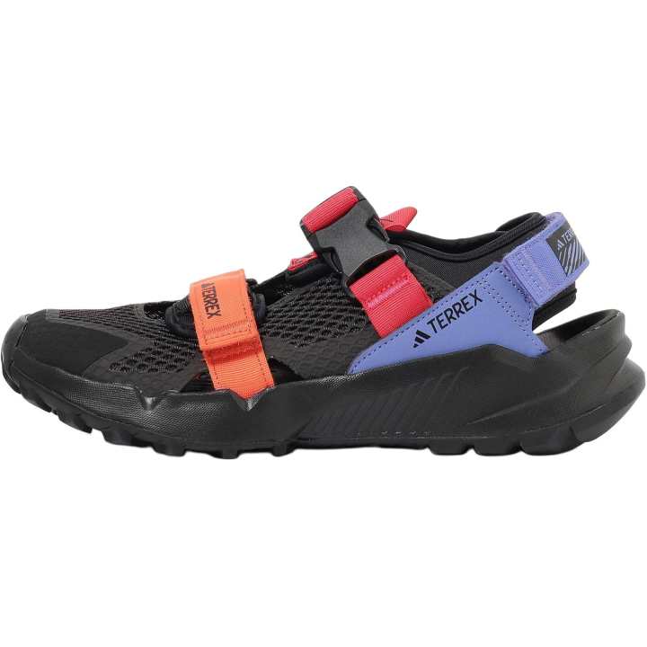 Adidas Adidas Terrex Hydroterra Synthetic Leather Slip Resistant Abrasion Resistant River Trekking Shoes Unisex Black Purple
