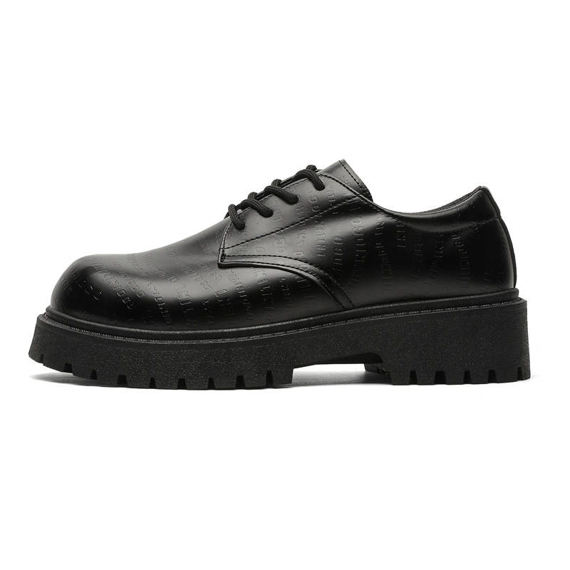 BAOZAOGONGYANG Men's Casual Shoes Men's Black