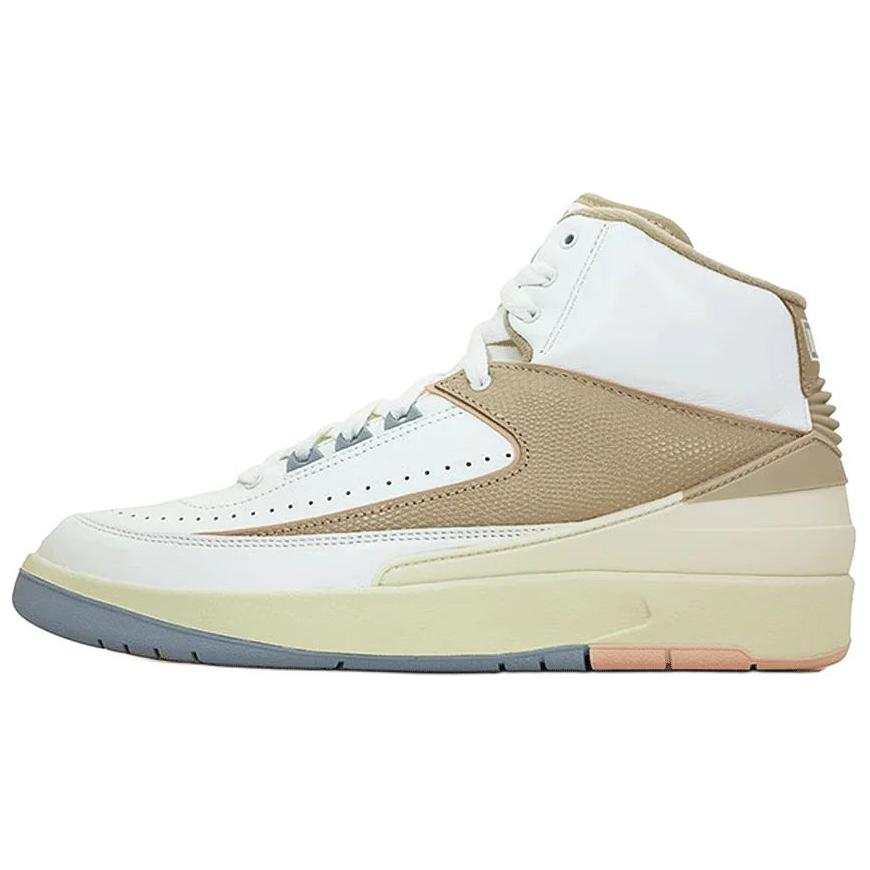 Jordan Giorgio Francis x Jordan Air Jordan 2 Comfortable Slip Resistant Abrasion Resistant Mid top Basketball Shoes Women's