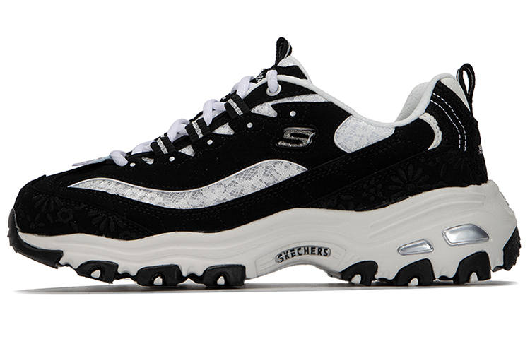 Skechers DLites 1.0 'Black White' Women's