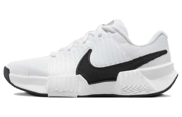 Nike Nike GP Challenge Pro Abrasion Resistant Support Low top Tennis Shoes Women's White Black