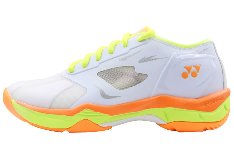 YONEX Power Cushion Badminton Shoes Unisex Low Top White/Orange