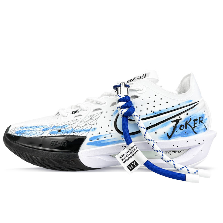 Nike Nike G.T. Cut 3 Cushioning Rebound Cushioning Rebound Low top Basketball Shoes Unisex White Blue