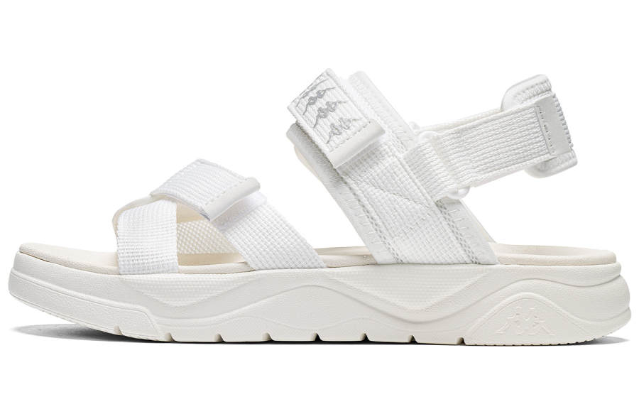 Kappa Jungle Lion Collection Beach Sandals Women's Classic White