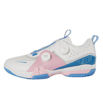 VS WEICHEN VS Cushioning Abrasion Resistant Breathable Low top Badminton Shoes Unisex White Pink Blue