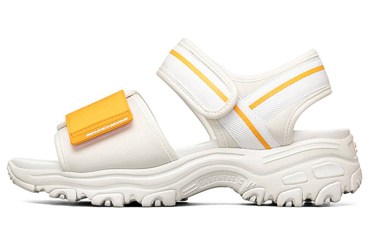Skechers D'Lites 1.0 'White Yellow' Women's