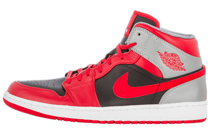 Jordan Jordan 1 Mid Fire Red Cement