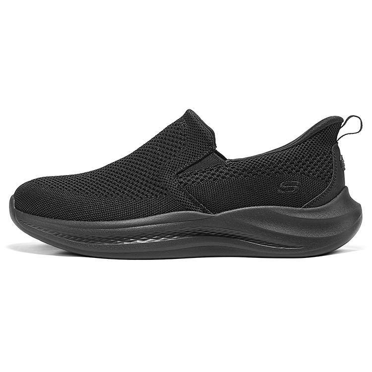 Skechers Slip Ins Lightweight Low top Casual Shoes Men's All Black