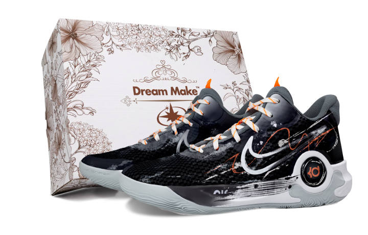 Nike Nike KD Trey 5 IX Basketball Shoes Unisex Mid Top Black/White/Gray